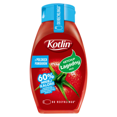 Kotlin Ketchup Lagodny Mniej Kalorii 420ml