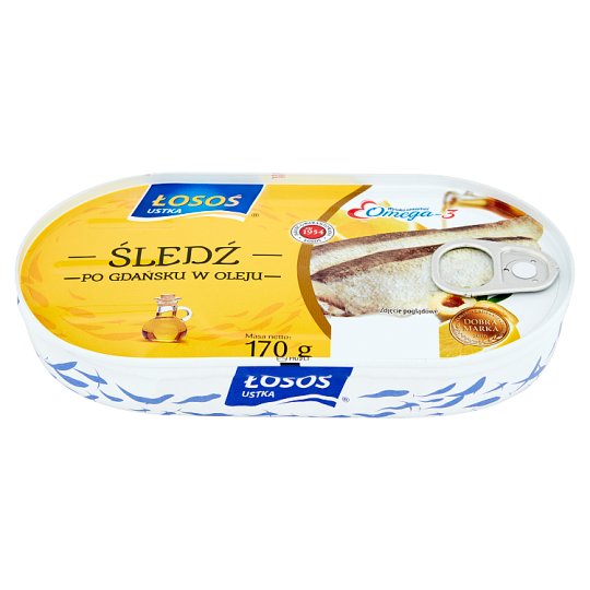 Losos Filety W Oleju Po Gdansku 170g