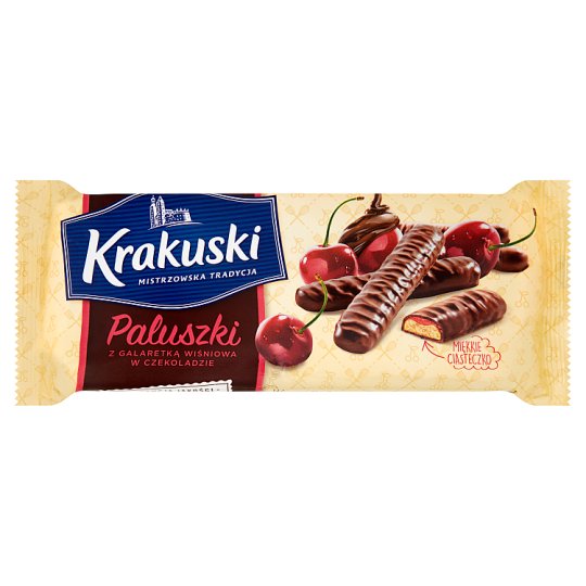 Bahlsen Paluszki Z Galaretka Wisniowa 144g