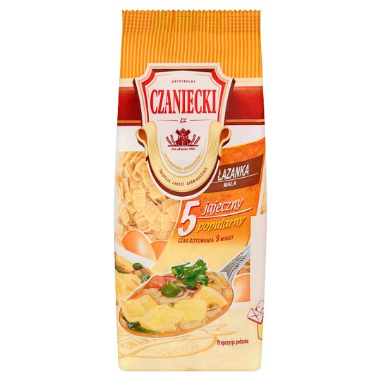 Czaniec Makaron Lazanka Mala 250g