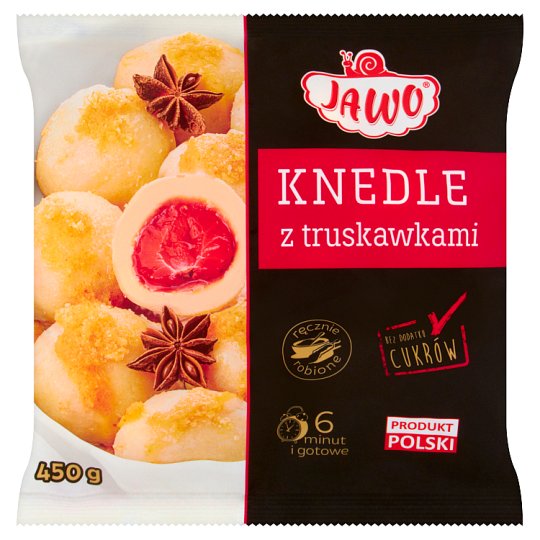 Jawo Knedle Z Truskawkami 450g