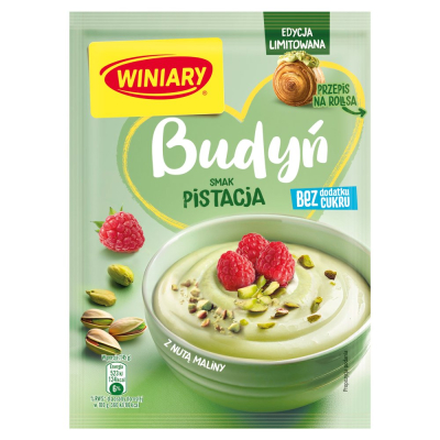 Winiary Budyn Pistacjowy Z Malina 35g